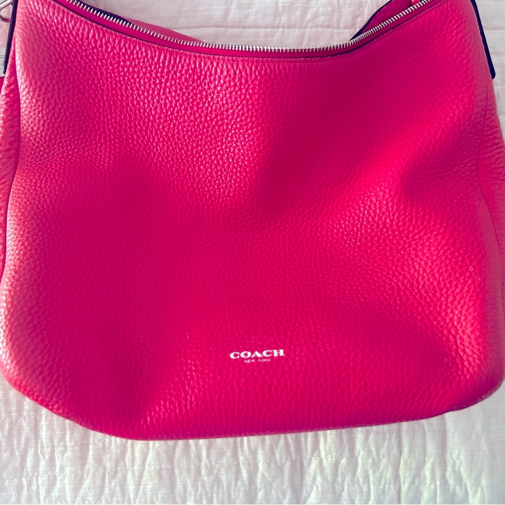 Coach Pink Leather Women's Bag